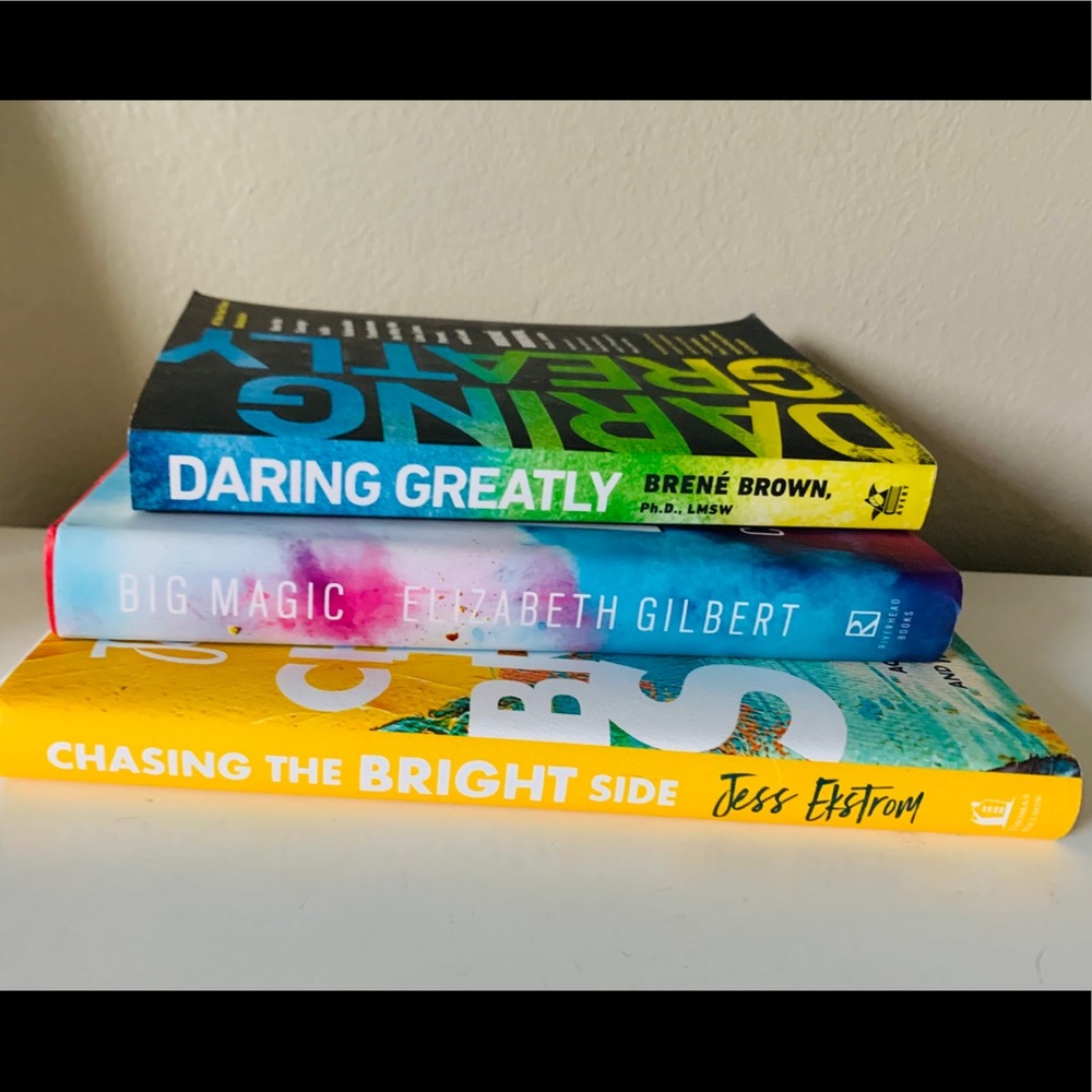 Set of 3 personal development books